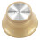 3 Set Gold Top Hat Knob for  for  Gold Foil Button 4