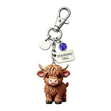 Schattige koe ontwerp sleutelhanger hanger, perfect-Stijl9