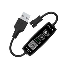Eenvoudige installatie RGBIC-USB Met knoppen