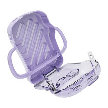 Lovely Creature Themed Drink Container Prevent Juice Box-Purple