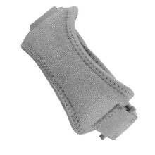 Silicone Cushioned Patella Knee Brace for Basketball-Grey