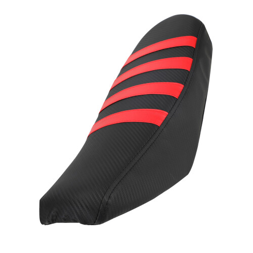 Comfortable & Strong PVC Seat Cover Protective Motorcycle-Red