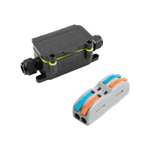 Professioneller wasserdichter IP68-Steckverbinder mit-6