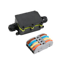 Robuster elektrischer Kabelverbinder aus Kunststoff für raue-2