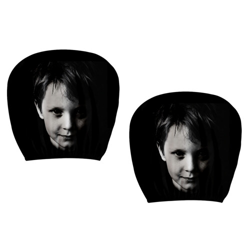 Auto Seat Protectors Funny Face Decoration Patterns Easy-Type B