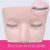 2X 3 Layers Lashes Mannequin  for Practice Lash Makeup Tool Extensions Eyelashes Grafting Training Tool 9