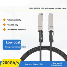 200-Gb-QSFP56-DAC-Kabel, QSFP56-zu-QSFP56-Direktanschlusskabel Aus Kupfer für ConnectX-7-Kompatible für DGX Spark