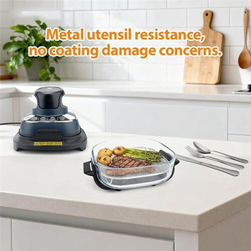 2 Vassoi per Verdure In Acciaio Inox per   FN100 e per   Pro AS101, Accessori per 2