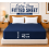 (Double, Navy Blue) 40cm Deep Fitted Sheet - Premium Microfiber Mattress Sheet Single Double & King Sizes UK 1
