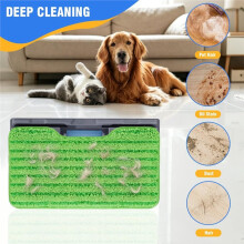 Almohadillas de Repuesto Reutilizables para VacMop para  VACMOP VM252 VM200 VM401 VM180 VM190 VM252C, Recambios Lavables para Mopa Vac