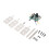 2X Battery Case+Lithium Battery Protective Board for  15-Cell Battery Tool Battery Case Circuit Board Kit 6