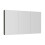 NES Home Nes Home 1200mm Dark Grey Bathroom Mirror Cabinet 4