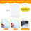 Printable Shrink Dink Sheets,Semi-Transparent Shrinky Films Papers for Inkjet Printer,Printable Shrinky Plastic,24Sheets 7