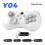 Y04 Wireless Gaming Controller Hall Joystick Gamepad for PS3 PS4  Switch2 PC with Adjustable Dual Motor Shock A 9