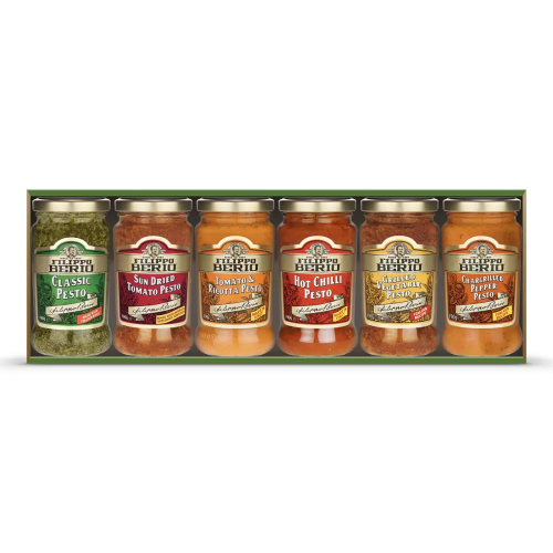 Filippo Berio Pesto Selection Variety Pack 6 x 190g