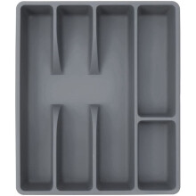 Schublade KüChenschubladen-Organizer Besteckhalter Utensilien-Organizer Besteck-Organizer Tablett Kunststoff-Besteck-Organizer