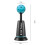 Adjustable Height  Popper Baseball Batting Trainer, Hitting Aid, No Pitcher Needed for Perfect Swings, Training 6