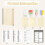 Portable in Case I Go Missing Binder Multiple Pockets File Storage Tools Accordion Storage Folders Large Capacity File 4