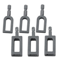 Wire Twister Tool for Drill, 6PCS Electric Drill Wire Twisting Tool with 1/4" Hex Shank, ( 9, 11)