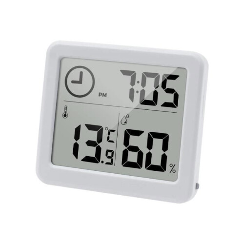 Digital Thermometer Hygrometer - Portable Model - Range - Accuracy - LCD