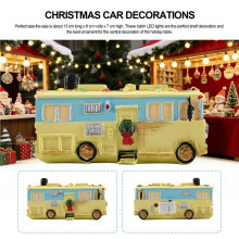 Houses with Lights, Lighting Christmas Town Village Sets, Christmas Vacation Decorations, Vacation Holiday House
