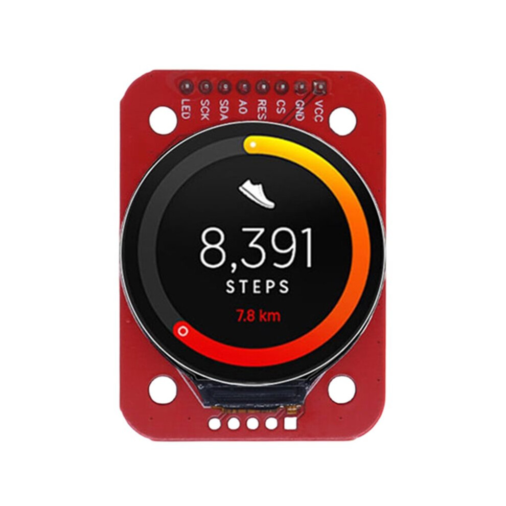Tft Display 1.28 Inch Tft Lcd Display Module Round Rgb 240X240 Gc9a01 Driver 4 Wire Spi Interface 240X240 Pcb 6032703862269