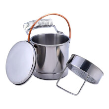 Paint Brush Washer,Stainless Steel Paint Brush Holder with Large Capacity Wash Tank and Removable Screen