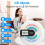 Portable CD Player with Speaker  Walkman Player for Car with FM Transmitter,AUX LCD Display RGB Light 6