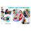 Portable CD Player with Speaker  Walkman Player for Car with FM Transmitter,AUX LCD Display RGB Light 7
