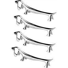 4 Pcs Chopsticks Rest Little Dog Chopsticks Holder Dachshund Zinc Alloy Fork Stand Spoon Tableware Rack Holder Tool