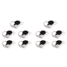 10pcs 5 Trade Loupe Magnifying Glass with LED Lamp Pocket Magnifier Portable Folding Keyring