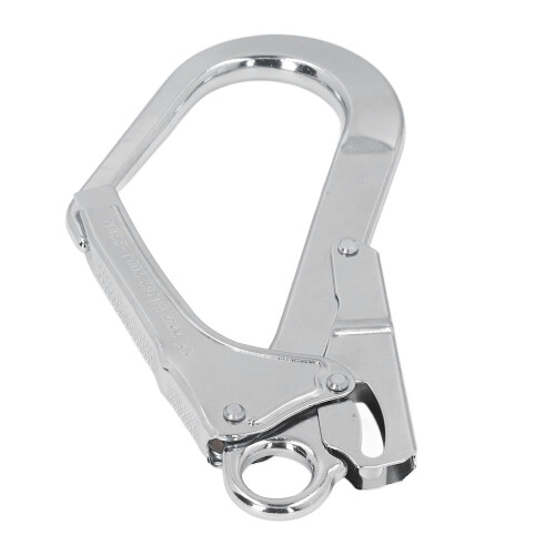 22KN Forged Steel Lanyard Hook Double Lock 1