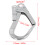 22KN Forged Steel Lanyard Hook Double Lock 6