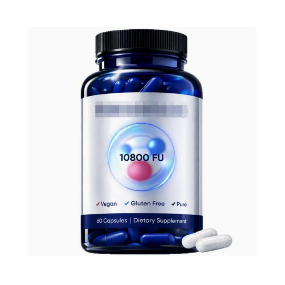 (60 Count (Pack of 1)) Nattokinase Supplement Organic 10800 FU Per Serving for Daily Wellness Support