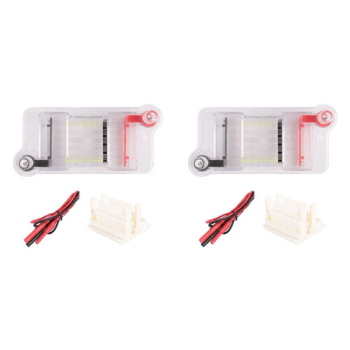 2X Horizontal Electrophoresis Tank Gel Experiment Biological Teaching Experimental Instrument Experimental Teaching Tool