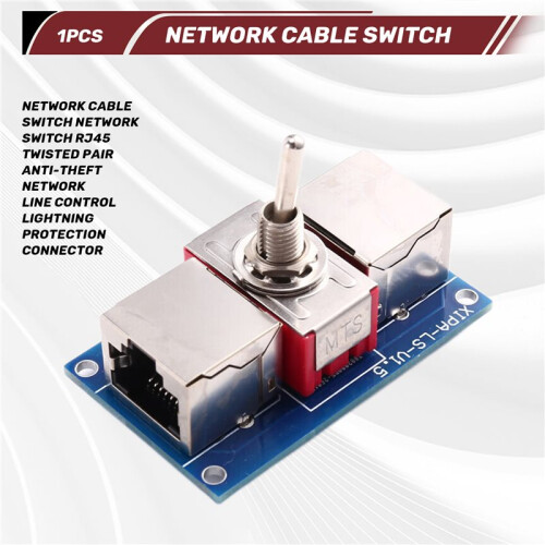 Network RJ45 LAN CAT5/CAT6 Twisted Pair Control  Toggle 1