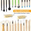 Clay Tools Kit, 38pcs Air Dry Clay Tools for Pottery Polymer Clay Sculpting Tool Kit 2