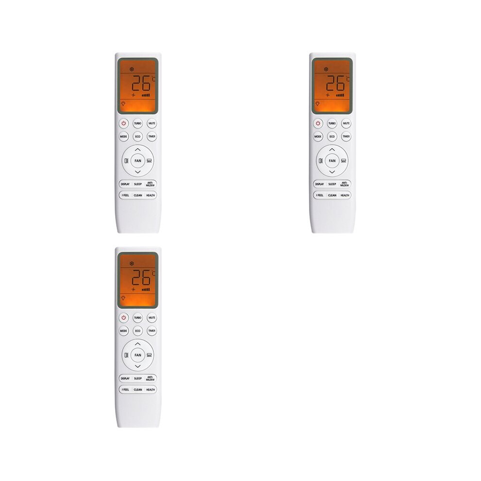 3X Replace Air Conditioner Remote Control For Poyal Ofaah Air Conditioner Remote Control 6032703817276