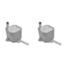 2X Motorölkühler-Baugruppe 15071-0E010 150710E010 für Hilux Revo 1GD 2GD 2015-2020, Hochwertiges Autozubehör