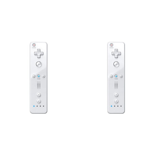 2X Straight Handle Remote Control Gamepad Wireless with Silicone Case Compatible for   Controller