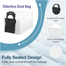 Replacement Dust Bags Compatible for Mova P50 Pro Ultra / P10 Pro Ultra / P10 Pro Ultra Gen 2/ P10 Ultra / S20 Ultra