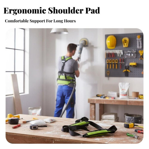Electric Drywall Sander Support Harness Strap for Wall Grinding Machine 1