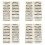 4X Guitar Fretboard Note Decals Fingerboard Frets Map Sticker for Beginner Learner Practice Fit 6 Strings(Guitar-Black) 1