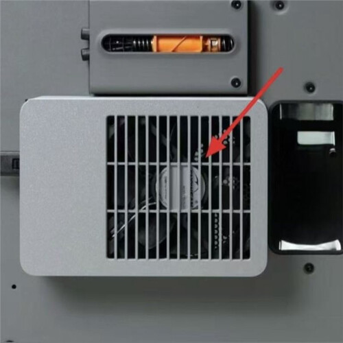 For Bambu P2S External Exhaust Filter Element X2D 3D Printer External Air Outlet Fan Filter HEPA Activated Carbon Filter 2