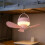 Ventilateur de Plafond Silencieux avec Éclairage Intégré, Rechargeable par USB et Télécommande A 6