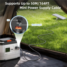Adaptador de Coche de Aluminio 2 en 1 para Starlink 12V-24V A 30V, Convertidor Elevador de Voltaje, Adaptador para Encendedor de Cigarrillos