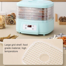 Food Dryer Machine for Home with Digital Adjustable Timer and Temperature Control for Fruits Meat Vegetables US Plug