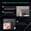 For  A1  Nozzle Wiper Silicone Brush Kit Nozzle Cleaning Tool for  3D Printer Accessories 3