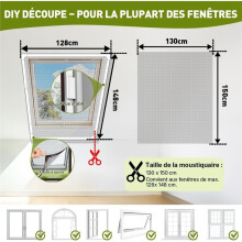 Glass Fiber Screen Window, Self-Adhesive Installation, Household Mosquito Screen Mesh, Detachable Magnetic Suction Gauze