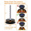 2 Pcs Solar Light Replacement Top with Flickering Flame(Waterproof Solar Panel Lantern Light ) Replacement Parts 7